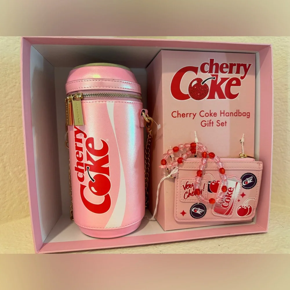 Skinnydip Cherry Coke Can Handbag Gift Set - Picture 1 of 5